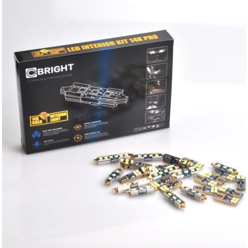 19pcs Led Interior Reading Light Package Kit for Audi A4 B8 S4 8K5 Wagon