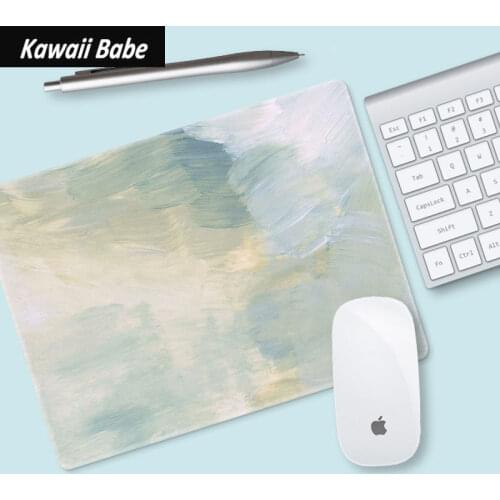 Cute Mouse Pad Kawaii Mouse Pad Gaming Wrinting Cute Desk Mats Deskpad for Office Home PC Computer Keyboard Protector