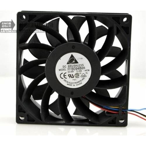 New genuine FFB0948VH 48V 0.26A 9025 9CM inverter server cooling fan