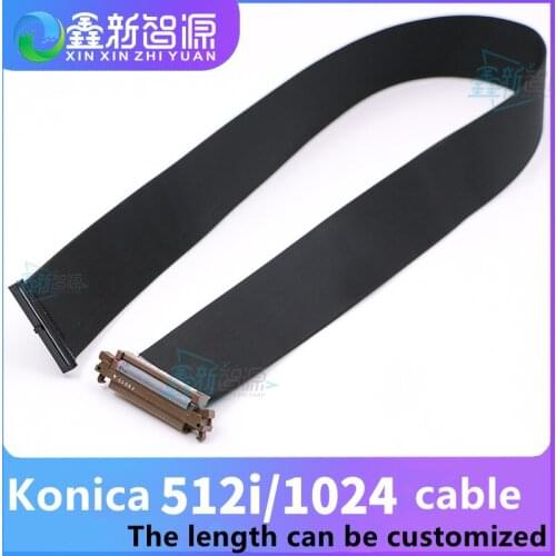 Konica 512i print head data cable 50P Konica 1024i printhead data cable 60p Flat data cable for Allwin Flora Haman printer