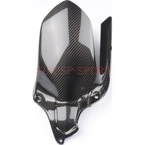 Rear Hugger Fender For Ducati Monster 696 795 Full Carbon Fiber 100% Twill