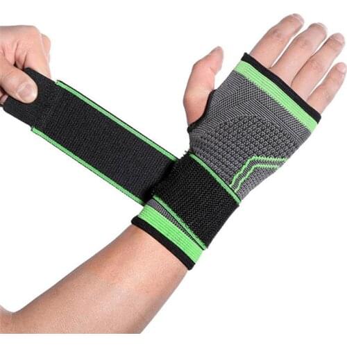 1PCS Wrist Support SleevesNylon Adjustable Palm and Hand Rest Breathable Wrist Brace Gym Protector Bracelet Dropshipping