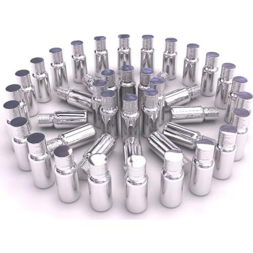 15ml essential oil glass bottle w screw cap 0.5oz small sample bottle makeup storage travel container packaging wholesale 100pcs