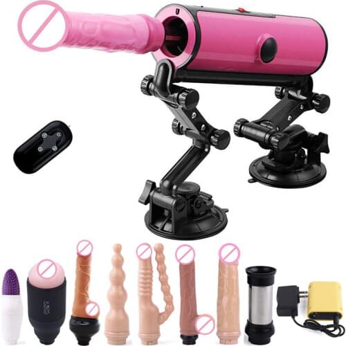2020 New Update sex machine with dildo attachments,automatic love machine sex toys vibrators for man and women Strong motor