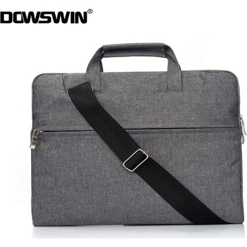 Laptop Sleeve Case 11 12 13 14 15 inch For Macbook HP Acer Lenovo 13.3 15.6 Notebook Laptop Bag Handbag with Straps