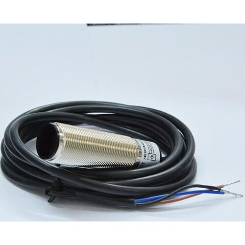 Pm18dpa100c diffuse reflectance photoelectric switch for black object detection, 10cm adjustable transparent film