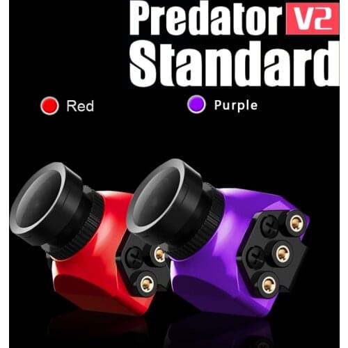 Foxeer Predator V2 Standard/Mini 1000TVL 2.5mm PAL FPV Camera Super WDR for Racing Drone Quadcopter