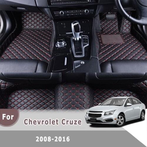 RHD Carpets For Chevrolet Cruze 2016 2015 2014 2013 2012 2011 2010 2009 2008 Car Floor Mats Auto Interior Accessories Front&Rear