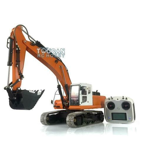 LESU RC 1/14 PC360 Komatsu Hydraulic Excavator Metal Tracks Radio Painted Model THZH0899-SMT2
