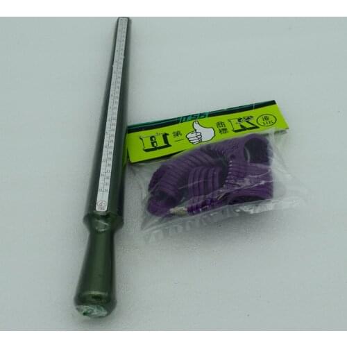 Ring Size Mandrel Stick HK size plastic ring sizer Jewelry Tool Set
