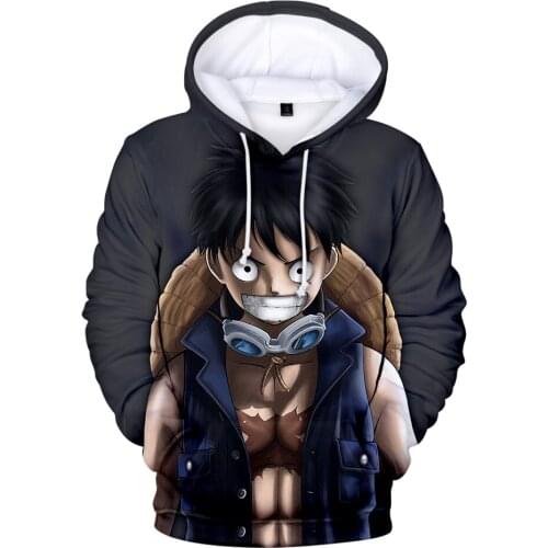 New One Pieces 3D colour printing Hoodie Popular Anime Movie a dults and childreh Sweatshirts Casual Long Sleeve Boy Girl Hoodie