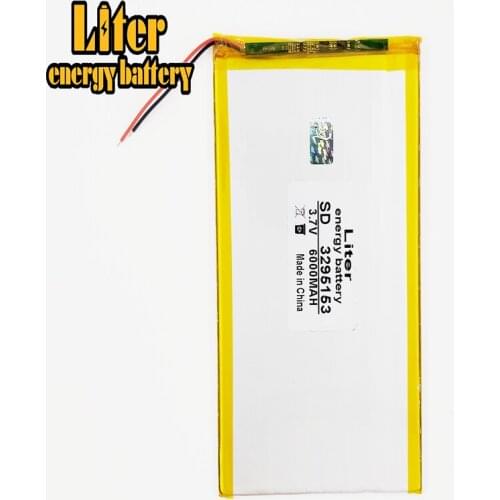 Polymer lithium batteries 3.7V 6000mAh 3295153 For 8 inch 9 inch 10inch 12-inch Tablet PC