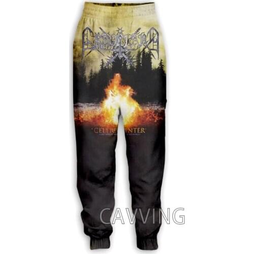 CAVVING 3D Printed Graveland Band Casual Pants Sports Sweatpants Straight Pants Sweatpants Jogging Pants Trousers