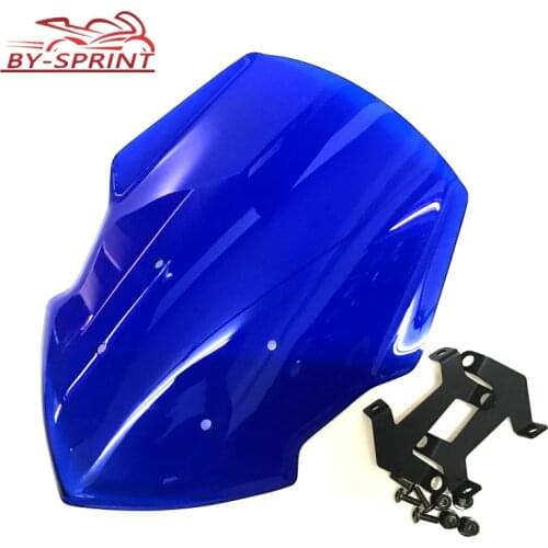 Motorcycle WindScreen Windshield Visor Viser Windscreens Wind Deflectors For YAMAHA MT-07 FZ-07 MT07 FZ07 2018-2019