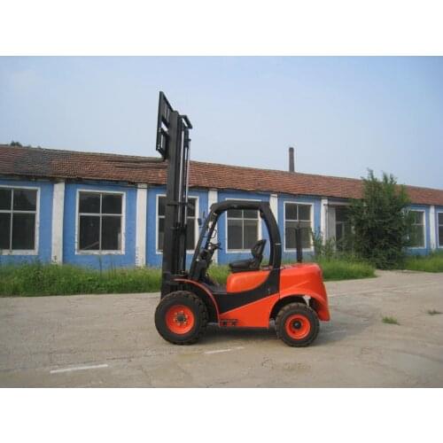 New Off Road Forklift Rough Terrain Fork Truck 2000Kg Loader