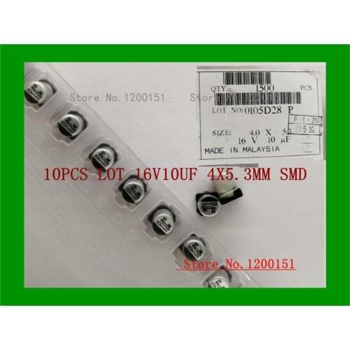 16V10UF 4*5.3mm SMD