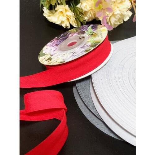 5/8" (15mm)X10mts/roll Cotton Bias Tape Binding Tape,AW Brand handmade For DIY Garment Sewing And Trimming