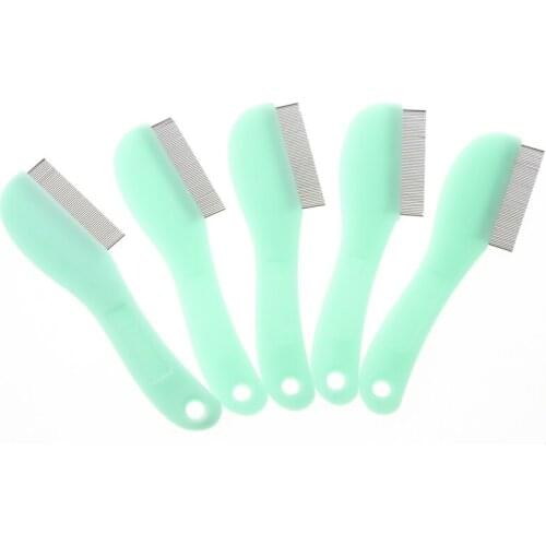 5PCS 15.5cm Best Good Cheap Professional Stainless Pin Grooming Shedding Tool Cat Pet Dog Brushes And Combs