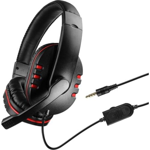 Gaming Headset With Mic For Xbox One PS4 PS5 3.5MM PC Stereo Gamers Headsets Wired Headphones Headset For Computer Tablet Laptop
