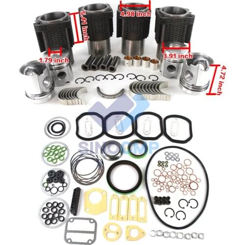 Engine Rebuild Kit for F4L912 Deutz-Allis Tractor D5506 D6006 D6206