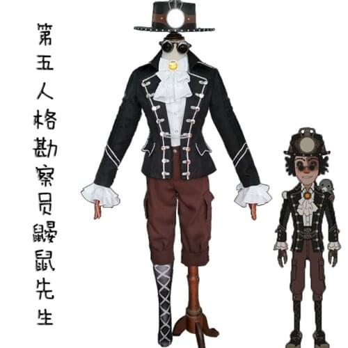 The fifth personality cos suit prospector Mr. Mole cosplay costume R