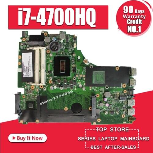 X750JA Motherboard i7-4700HQ For Asus X750JB A750JA K750J K750JA X750J laptop Motherboard X750JA Mainboard X750JA Motherboard