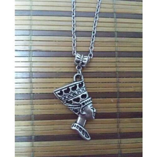 Fashion Egyptians head Charm Statement Pendant Necklace Fashion Jewelry DIY 10 pcs Fast shipping 299