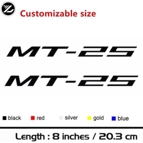 Motorcycle sticker moto gp body model sticker helmet wind sticker personality Fuel tank sticker for YAMAHA MT25 MT 25