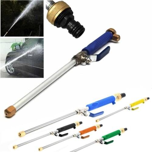 Car High Pressure Water Gun 46cm Jet Garden Washer Hose Wand Nozzle Sprayer Watering Spray Sprinkler Cleaning Tool DROPPING