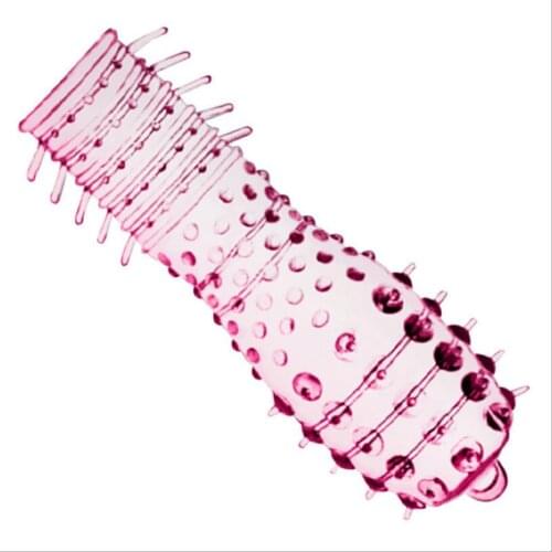 Lasting Extensions condom Penis Sleeve Enlargement Men Delay Spray clit massager Cock Ring vibrating cover Adult Sex Toys S0751