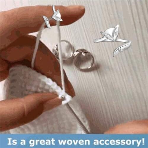Adjustable Knitting Loop Crochet Loop Knitting Accessories Knitting Ring knitting Tool Yarn Spring Guides Braided DIY Sewing60