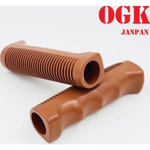 Retro Bike Grips 22.2mm 110mm Travel Folding Bicycle Rubber Handlebar Grip Non-slip Comfort From JANPAN OGK