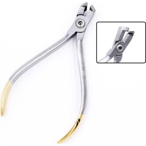 Dental Distal End Cutter Plier Wire Cutting Plier Dentist Forceps Stainless Steel Wire Filament Cutter Orthodontic Tools