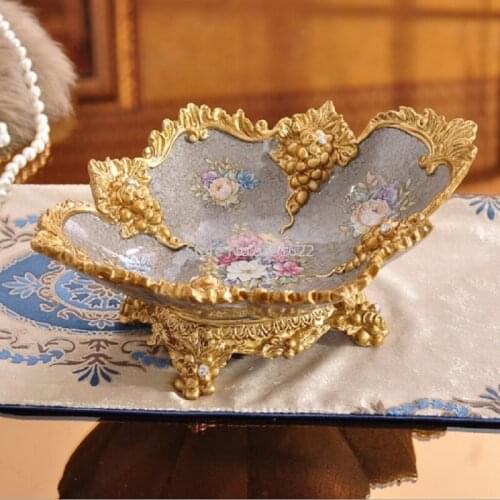 Environmental Protect Resin Fruit Plate Fashion Creative Living Room Dried Fruit Plate Household Dessert Dish Melon Fruit Plate