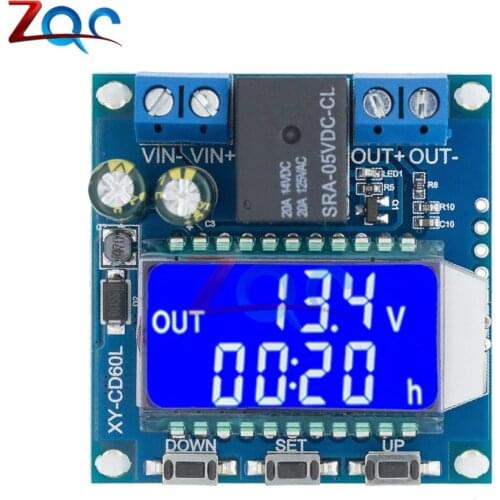 CD60L Solar Battery Charger Controller DC 6V 12V 24V 60V Charging Discharge Control Module Under Voltage Current Protector Board