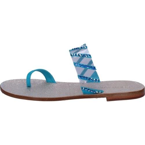 EDDY DANIELE women sandals Blue