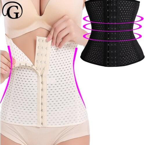 Women Shaper Sweat Belt Slimming Abdominal Girdle 6XL Waist Cinchers Breathable Body Trainer Tummy Trimmer Wrap