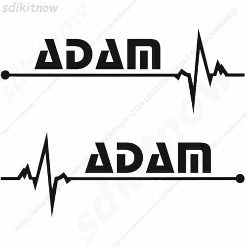 1pc New Heart Car Decal Sticker Styling Windows Door Decoration For opel adam accessories