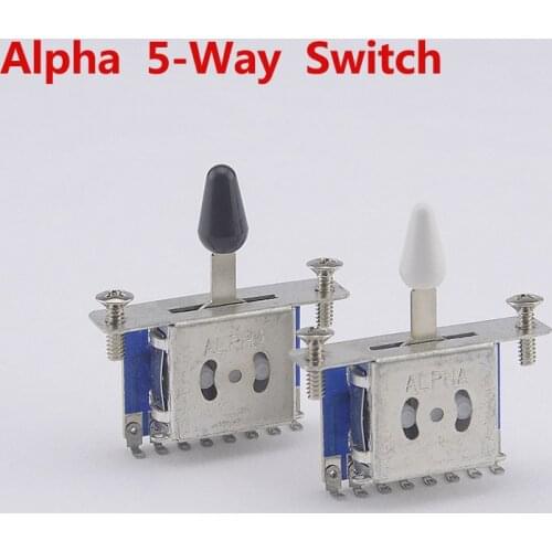 1 Piece Alpha 5-Way Swith / Electric Guitar Pickup Selector Switch MADE IN KOREA