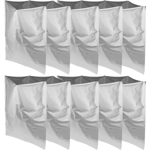 10Pcs Foil Mylar Bags For Food Storage Packaging Pouch 22X33 inch For Food Coffee Beans Bath Salt Storage Bag