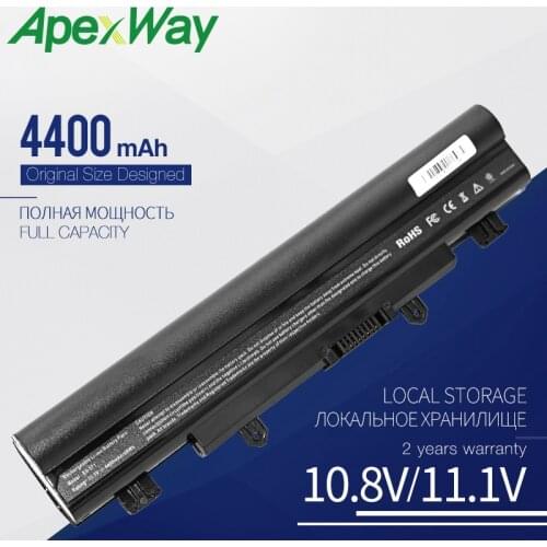 Apexway Laptop Battery AL14A32 For Acer Aspire E14 E15 E5 E5-531 E5-551 E5-421 E5-471 E5-571 E5-572 V3-472 V3-572