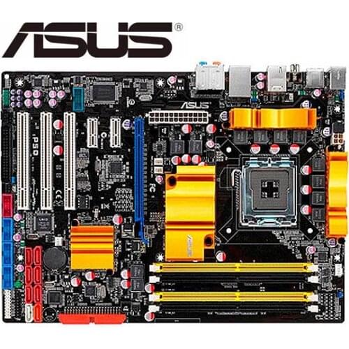 ASUS P5Q original desktop motherboard Boards LGA 775 DDR2 16GB P45 used Desktop motherboard
