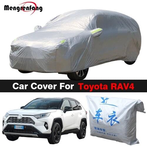 Car Cover SUV Outdoor Sun Shade Anti-UV Snow Rain Ice Resistant Cover Dustproof For Toyota RAV4 RAV 4