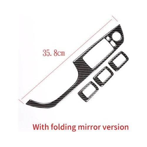 For BMW 3 Series E90 2006-2012 carbon fiber interior gear shift AC vent cup holder trim exterior door handle molding trim