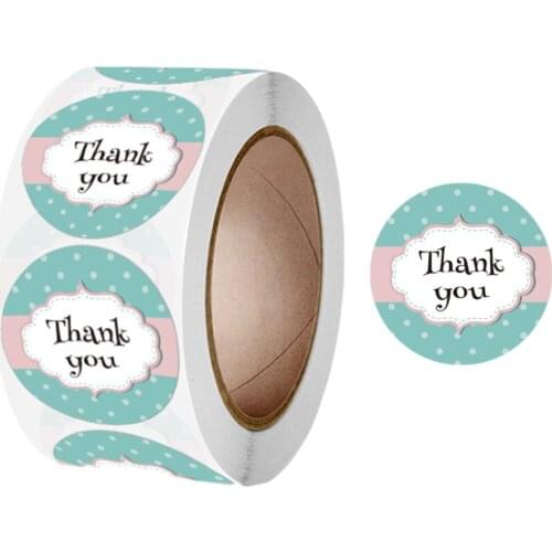 Customized Seal Stickers Thank You for Your Home Animal Stickers Crafts Holiday Decoration Stickers