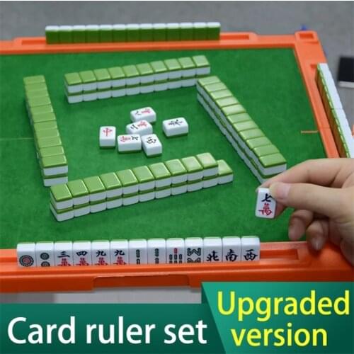 Hot Mini mahjong chips Traveling/Indoor Mahjong set Mah-jong Games Home Games mahjong Chinese Funny Family Table Board Game