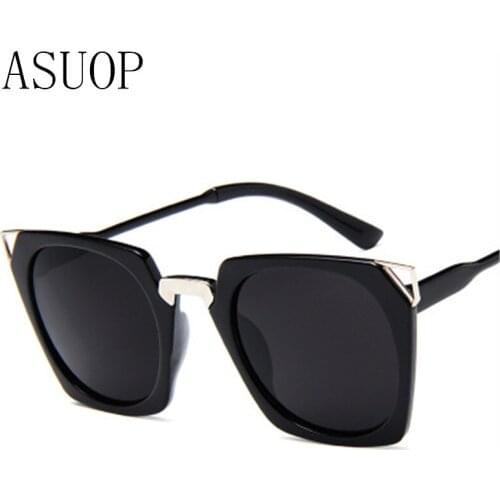 2019 new retro square ladies sunglasses classic luxury brand design fashion mens glasses UV400 large frame sunglasses