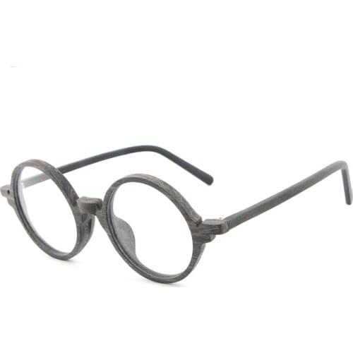 Retro Optical Glasses Frame Wood Men Women Brand Design Eyeglasses frames with lens Wooden Glain Glasses Spectacles JDA3260