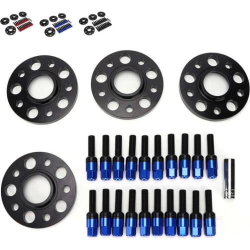 Pneu car accessories Wheel Spacer Kit 15mm M14x1.5 Bolt Pattern‑5x112mm Replacement for ALLROAD 2013‑2020 araba