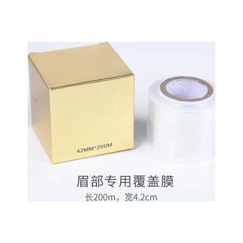 Semipermanent Makeup Eyebrow Lip Transparent Preservative Cover Film Microblading Plastic Wrapping Tattoo Accessories Sale